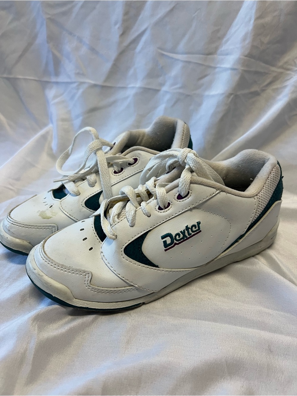 White Dexter Bowling Shoes Size 5.5